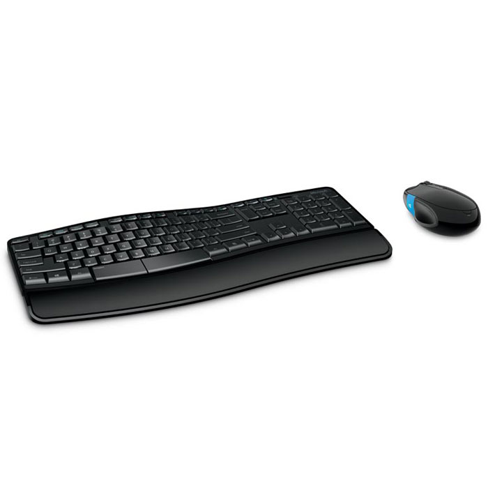 Microsoft Sculpt Comfort Desktop, Black USB клавиатура + мышь