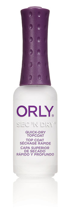 Orly Сушка с проникающим эффектом Secn Dry, 9 мл24312 Orly Сушка с проникающим эффектом Secn Dry, 9 мл24312Прозрачное бесцветное верхнее покрытие Orly Secn Dry, ускоряющее процесс высыхания лака. Полимер, входящий в состав средства, способен проникать через все слои цветного лака, что позволяет высушить его изнутри.Способ применения: нанести 1-2 слоя средства поверх лакового или базового покрытия. Характеристики:Объем: 9 мл. Артикул: 24312. Производитель: США. Товар сертифицирован.Состав: бутилацетат, этилацетат, ацетобутират целлюлозы, изопропил, тосиламид- эпоксидная смола, триметилпентанил диизобутират, диметикон, краситель.