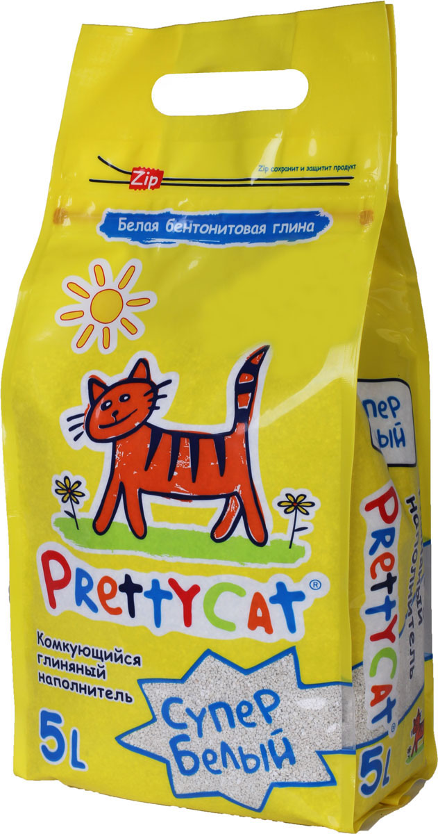 Наполнитель для кошачьих туалетов PrettyCat Супер белый, комкующийся, 5 л. 620024620024 Наполнитель для кошачьих туалетов PrettyCat Супер белый, комкующийся, 5 л. 620024620024Наполнитель для кошачьих туалетов PrettyCat Супер белый - это 100% натуральный комкующийся наполнитель. Изготовлен из белой бентонитовой глины, лучшего европейского качества. Впитывает до 400% влаги, прекрасно комкается в идеально ровные шарики. Уничтожает запахи и обеспечивает двойное обеспыливание. Характеристики: Материал: белая бентонитовая глина. Объем: 5 л. Диаметр гранул: 0,6 - 1,7 мм. Размер упаковки: 18 см х 9 см х 38 см. Артикул: 620024.