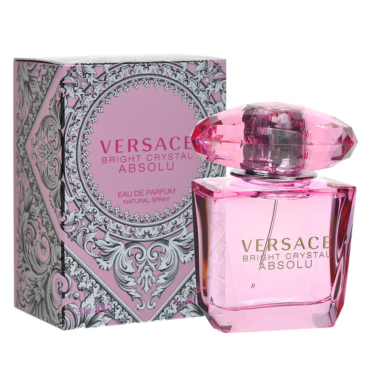 Versace Парфюмерная вода Bright Crystal Absolu, женская, 30 мл парфюмерная вода versace bright crystal absolu объем 30 мл вес 100 00