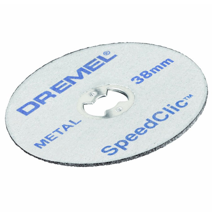 Набор насадок для резки по металлу Dremel SC456B, 12 шт2615S456JD Набор насадок для резки по металлу Dremel SC456B, 12 шт2615S456JDТонкие отрезные круги Dremel SC456B предназначены для резки металла и оснащены системой EZ SpeedClic. Толщина армированных стекловолокном отрезных кругов всего лишь 1,12 мм. Они идеально подходят для точной резки любых металлов.Диаметр хвостовика: 3,2 мм.Рабочий диаметр: 38 мм.Максимальная скорость вращения: 35 000 об/мин.