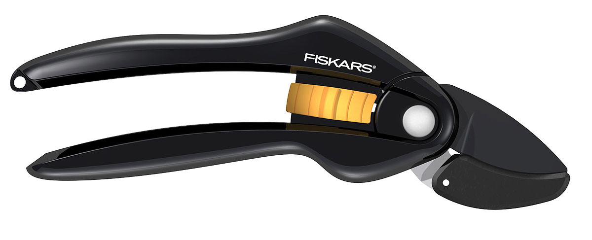 Секатор контактный Fiskars P25, для сухих ветвей, рез 22 мм