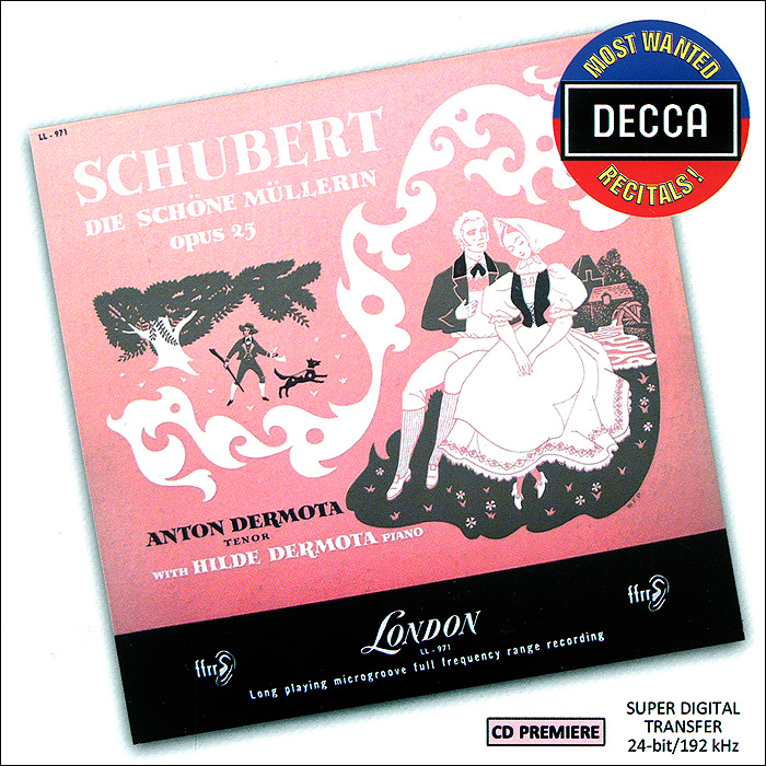 Антон Дермота,Хильде Дермота Anton Dermota, Hilde Dermota. Schubert. Die Schone Mullerin цена Антон Дермота,Хильде Дермота Anton Dermota, Hilde Dermota. Schubert. Die Schone Mullerin цены онлайн