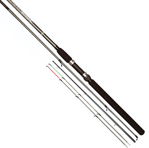 Удилище фидерное Salmo Taifun Feeder, 3,6 м, 90 г3134-360 Удилище фидерное Salmo Taifun Feeder, 3,6 м, 90 г3134-360Надежный, среднего строя, трехколенный фидер с тремя сменными вершинками-сигнализаторами разной жесткости. Бланк, изготовленный из облегченного стекловолокна, имеет крепление колен по типу In Steek, укомплектован кольцами с керамическими вставками, удобной неопреновой рукояткой и надежным винтовым катушкодержателем. Рекомендуется для широкого круга рыболовов.Особенности:Материал бланка удилища: стекловолокноСтрой бланка: среднийВершинки удилища: сменные, разной чувствительности (2 шт.); с сигнальной раскраскойКольца пропускные с керамическими вставкамиРукоятка неопреноваяКатушкодержатель винтового типа.