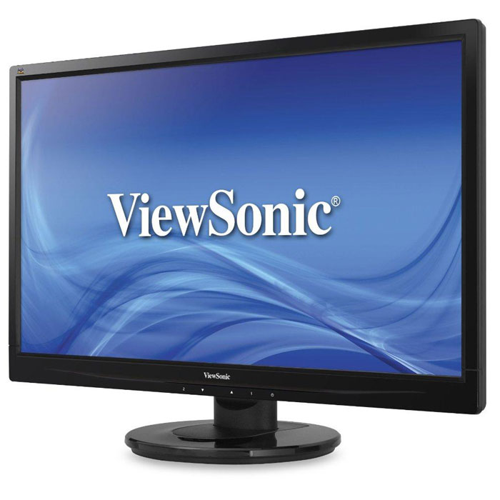 ViewSonic VA2445-LED, Glossy Black монитор