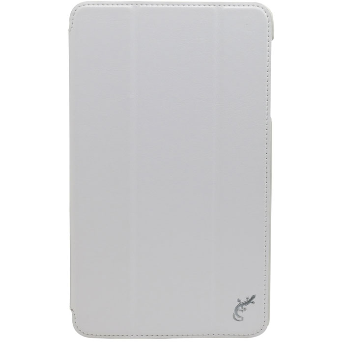 G-case Slim Premium чехол для Samsung Galaxy Tab Pro 8.4, WhiteGG-284 G-case Slim Premium чехол для Samsung Galaxy Tab Pro 8.4, WhiteGG-284G-case Slim Premium - чехол для Samsung Galaxy Tab Pro 8.4. Выполнен из высококачественной кожи и служит для защиты планшета от царапин,пыли и падений, надежно фиксирует Ваш гаджет, практически не утолщая его. В чехле G-Case Slim Premium все технические отверстия (под кнопкиуправления, разъем подключения гарнитуры, камеру) в точности выполнены по размерам и местоположению.