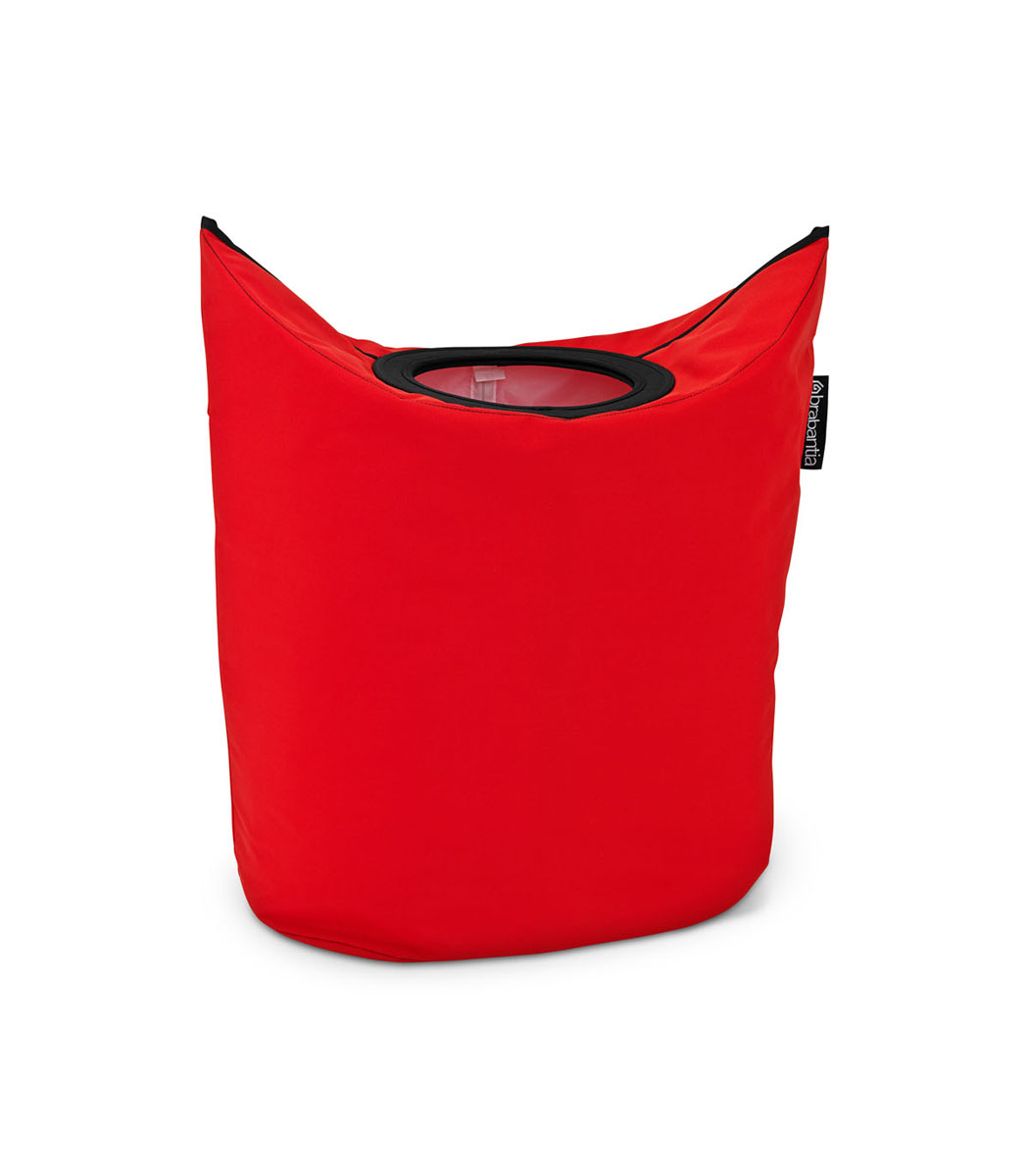 Сумка для белья Brabantia, овальная, цвет: красный, 50 л. 101144101144 Сумка для белья Brabantia, овальная, цвет: красный, 50 л. 101144101144Оригинальная сумка для белья экономит место и превращает вашу стирку в увлекательное занятие. С помощью складывающихся магнитных ручек сумка закрывается и превращается в корзину для белья с загрузочным отверстием. Собрались стирать? Поднимите ручки, и ваша сумка готова к использованию. Загрузочное отверстие для быстрой загрузки белья просто сложите магнитные ручки.Большие удобные ручки для переноски. Удобно загружать белье в стиральную машину - большая вместимость и широкое отверстие. 2 года гарантии Brabantia.