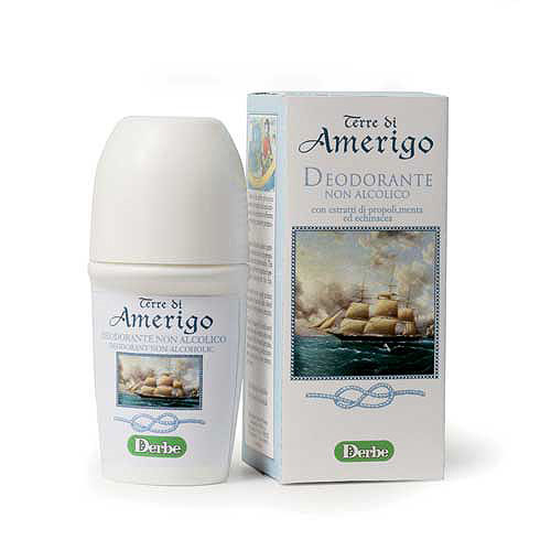 Derbe Дезодорант шариковый Terre Di Amerigo, мужской, 50 мл acqua di parma colonia club дезодорант стик colonia club дезодорант стик