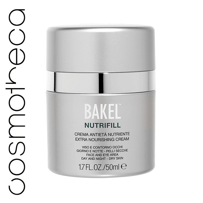 Bakel Крем для лица и контура глаз Nutrifill, увлажняющий, для сухой кожи, 50 млNUTRI Bakel Крем для лица и контура глаз Nutrifill, увлажняющий, для сухой кожи, 50 млNUTRIФормула Nutrifill составлена таким образом, чтобы эффективно ухаживать за сухой кожей, благодаря смеси лучших масел баобаба, семян манго, семян моринги. Крем глубоко питает кожу и повышает ее эластичность. Содержит ценные активные омолаживающие элементы, такие как супероксиддисмутаза – энзим, способный нейтрализовать вред, наносимый свободными радикалами, одну из основных причин старения кожи. В состав крема входят только активные ингредиенты, обеспечивающие эффективное и быстрое впитывание, мгновенно возвращая коже ощущение комфорта.Товар сертифицирован.