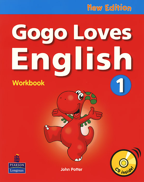Gogo Loves English: Workbook 1 (+ CD-ROM) clare a new total english intermediate workbook with key cd
