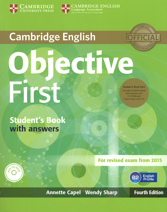 Objective First: Student's Book with Answers (+ 3 CD-ROM) mcintosh c cambridge advanced learner s dictionary cd