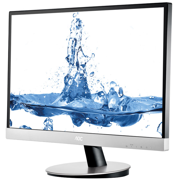Фото AOC I2369VM/01, Silver Black монитор. Покупайте с доставкой по России
