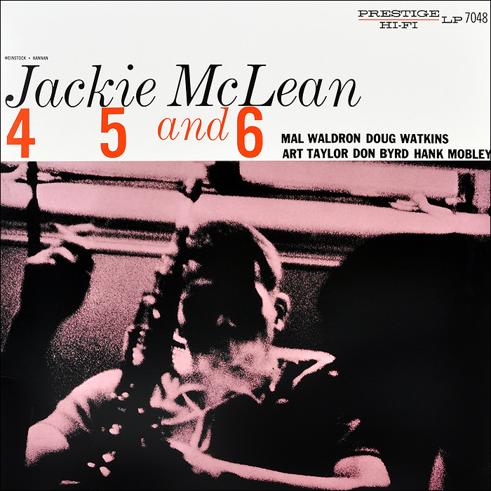 Jackie McLean. 4, 5 And 6 (LP)
