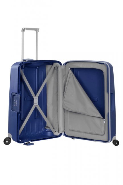 Чемодан Samsonite "S'Cure", 79 л. 10U-01001, темно-синий