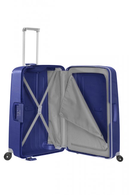 Чемодан Samsonite "S'Cure", 102 л. 10U-01002, темно-синий