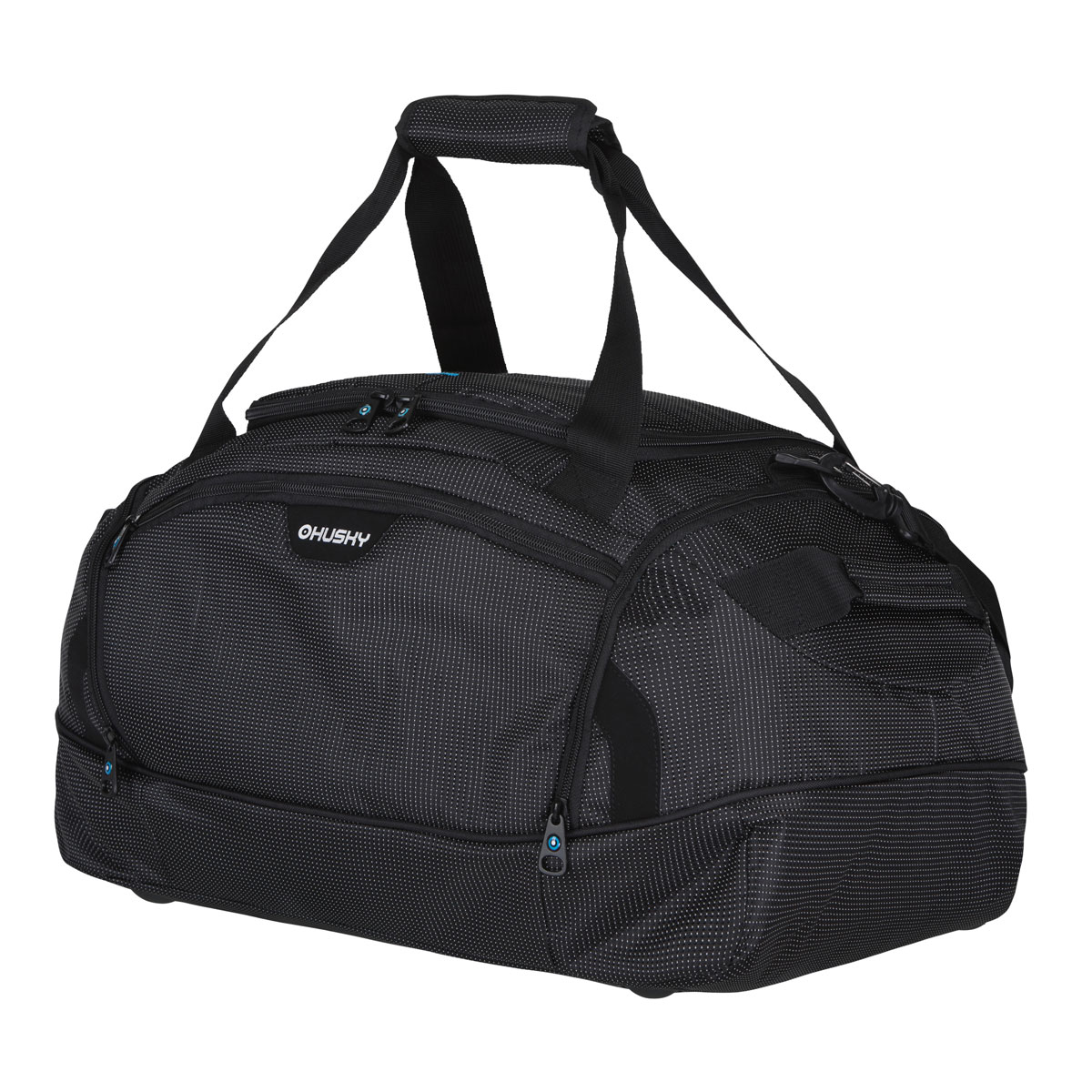 Сумка спортивная Husky Grape 40 L, цвет: черныйУТ-000048763 Сумка спортивная Husky Grape 40 L, цвет: черныйУТ-000048763Комфортная и практичная спортивная сумка Grape 40 L.Особенности модели: Водонепроницаемая ткань, Два боковых кармана, Внутренний органайзер, Съемный наплечный ремень.