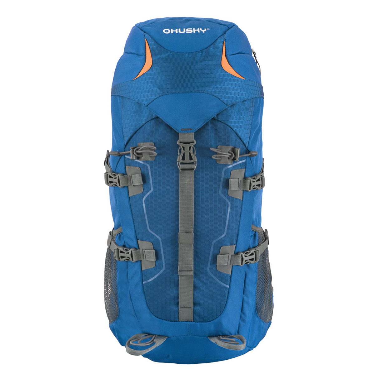 Рюкзак туристический Husky Scape 38, цвет: синийУТ-000057631 Рюкзак туристический Husky Scape 38, цвет: синийУТ-000057631Рюкзак туристический Husky Scape 38 станет Вашим незаменимым спутником во время путешествий, отдыха на свежем воздухе или занятий спортом. Большое внутреннее отделение вместит все необходимо снаряжение. Удобные плечевые лямки и поясной ремень надежно зафиксируют рюкзак на спине во время сложного похода.Особенности: Основное отделение с верхним и боковым входом,Водонепроницаемая легкая ткань, Сетчатая система вентиляции спины NBS,Боковые карманы-сетки,Держатели для палок, ледоруба,Карман в крышке, накидка от дождя,Место для гидратора,Светоотражающие элементы.