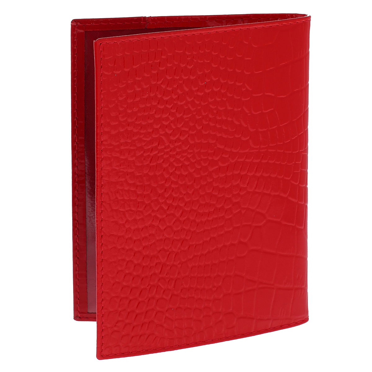 Обложка для паспорта Dimanche "Papillon Rouge", цвет: красный. 330