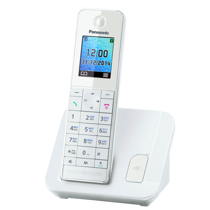 Panasonic KX-TGH210 RUW, White DECT-телефон