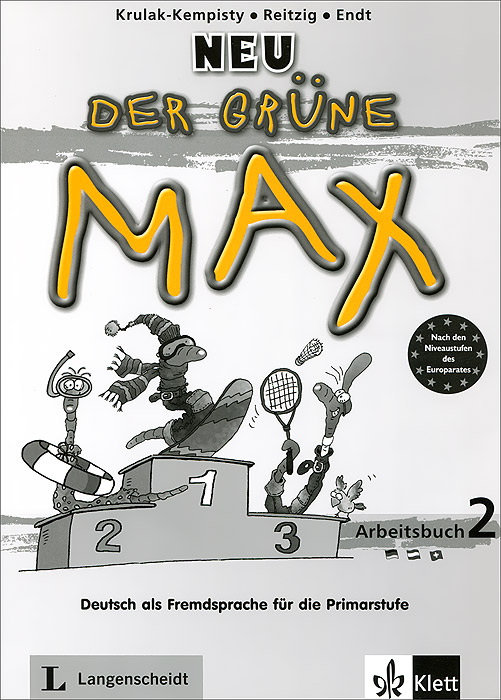 Neu der Grune Max: Arbeitsbuch 2: Deutsch als Fremdsprache fur die Primarstufe (+ CD)