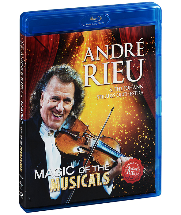 Andre Rieu & The Johann Strauss Orchestra: Magic Of The Musicals (Blu-ray) the sound of music gala night manila