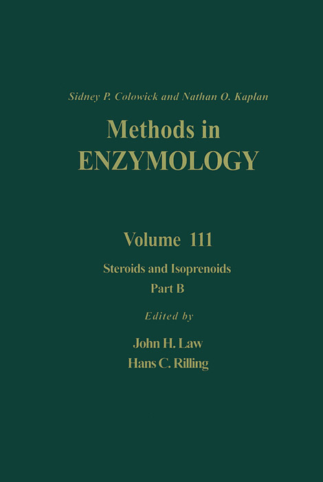 Methods in Enzymology: Volume 111: Steroids and Isoprenoids: Part B