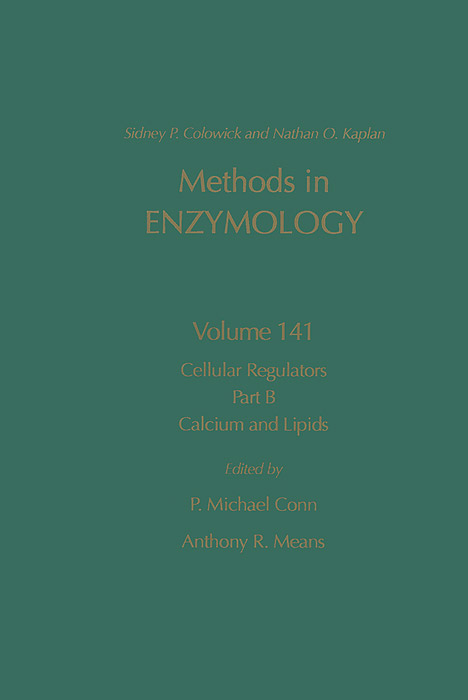 Methods in Enzymology: Volume 141: Cellular Regulators: Part B: Calcium and Lipids