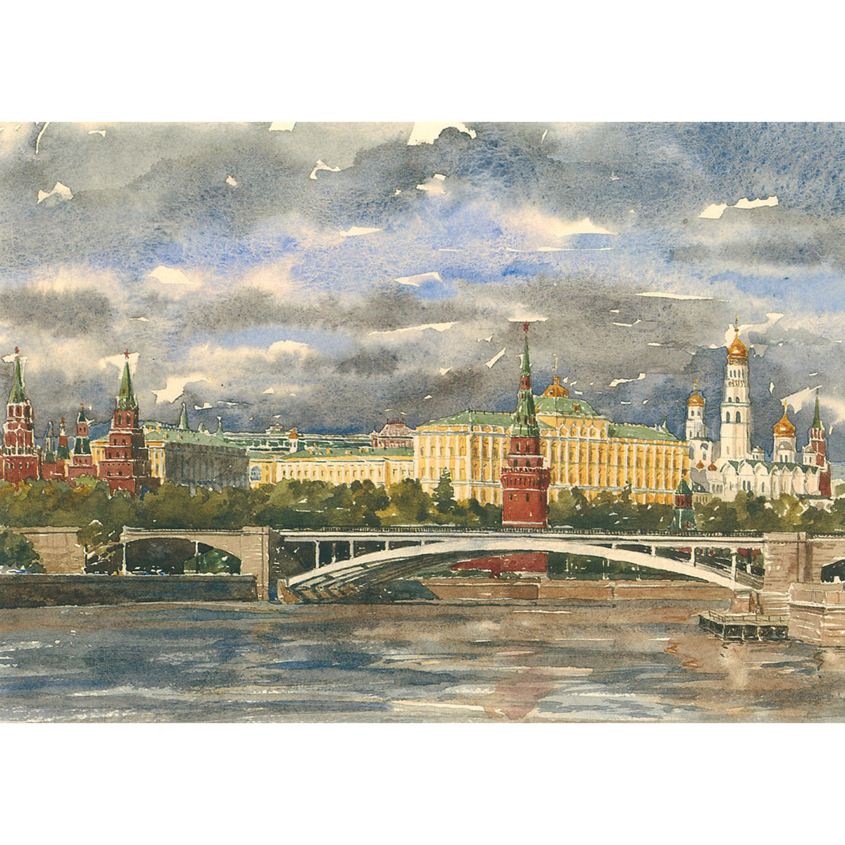Видовые открытки москвы, картинки надписями