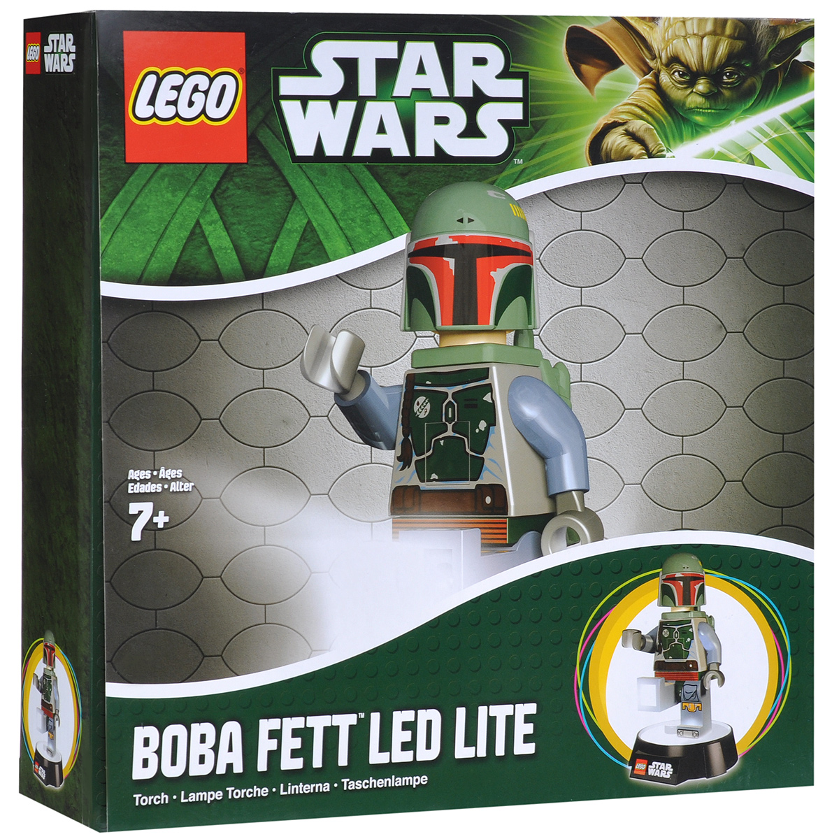 Фото LEGO: Фонарик-ночник Star Wars: Boba Fett LGL-TOB8. Покупайте с доставкой по России