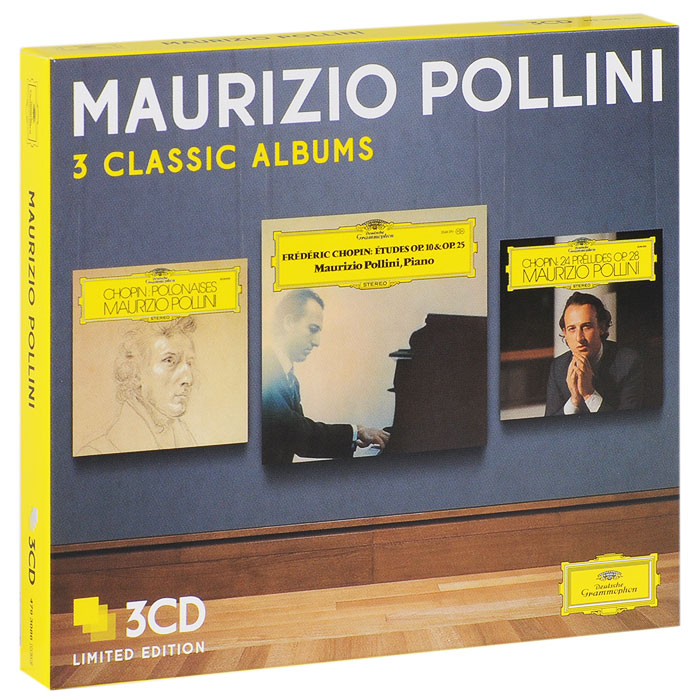 Maurizio Pollini. 3 Classic Albums (3 CD)