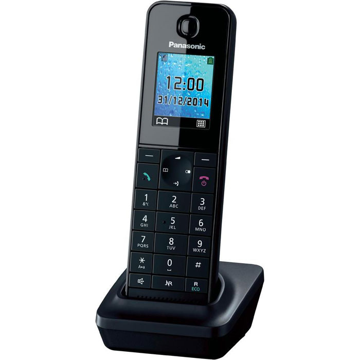 Panasonic KX-TGHA20RUB, Black DECT-телефон