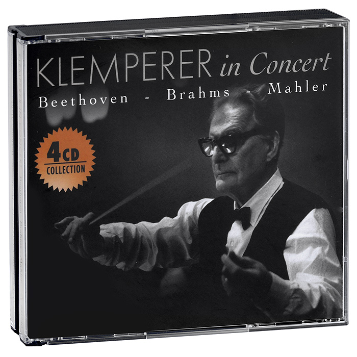 Klemperer In Concert. Beethoven / Brahms / Mahler (4 CD)