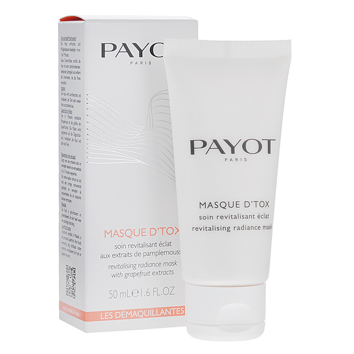 Payot Маска-детокс для лица, очищающая, 50 мл очищающая детокс маска mavala очищающая детокс маска