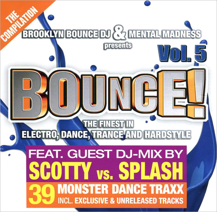 Brooklyn Bounce Dj & Mental Madness. Bounce! Volume 5 (2 CD)