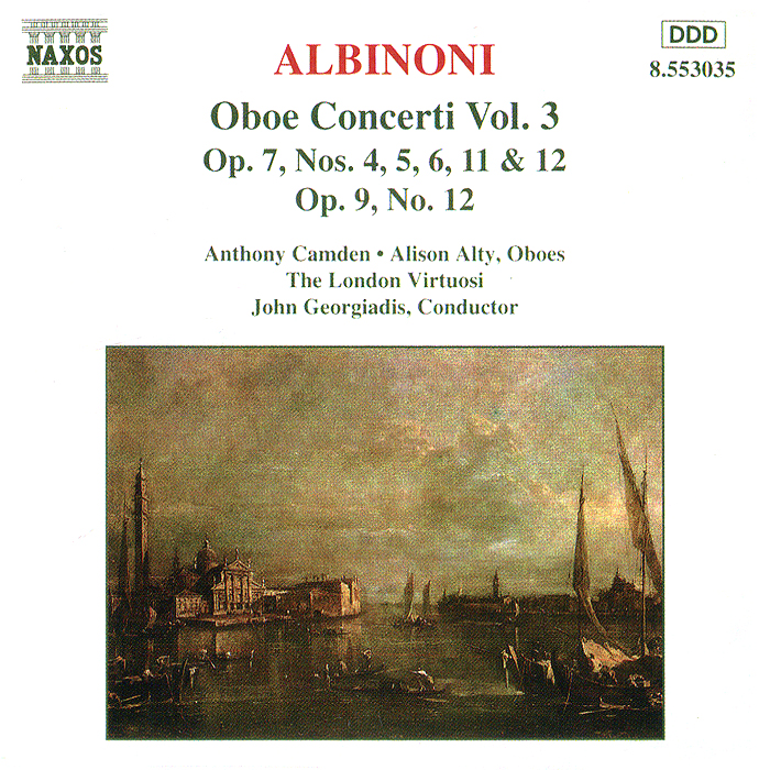 Albinoni. Oboe Concerti Vol. 3