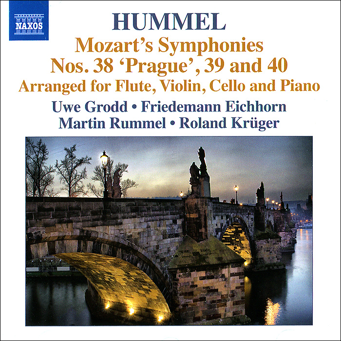 Arr. Hummel. Mozart. Symphonies 38, 39, 40