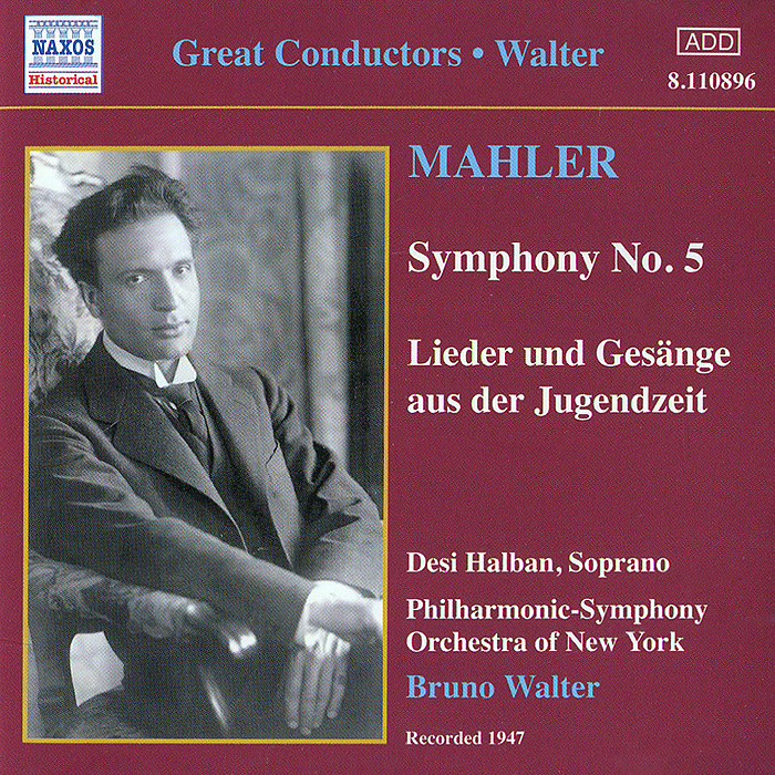 Bruno Walter. Mahler. Symphony No. 5