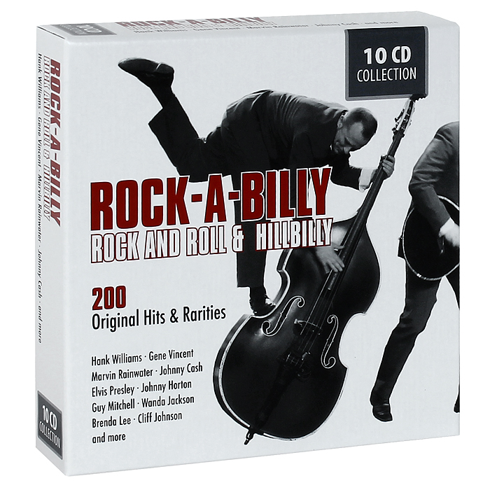 Rock-A-Billy. Rock And Roll & Hillbilly (10 CD)
