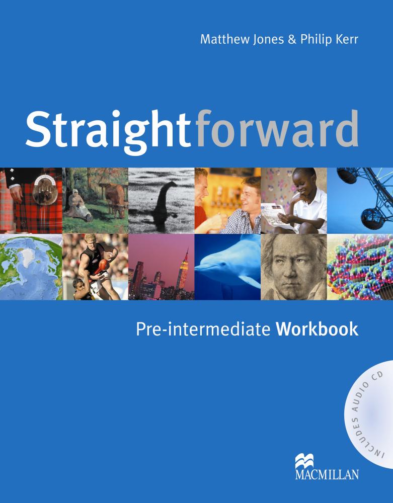 Straightforward: Pre-Intermediate Workbook (+ аудиокурс на CD) clare a new total english intermediate workbook with key cd