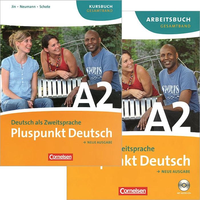 Pluspunkt Deutsch A2: Neu Ausgabe: Deutsch als Zweitsprache (комплект из 2 книг, приложения и 2 CD) pluspunkt deutsch neue ausgabe deutsch als zweitsprache cd rom