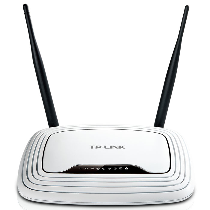 TP-Link TL-WR841N беспроводной маршрутизаторTL-WR841N TP-Link TL-WR841N беспроводной маршрутизаторTL-WR841NБеспроводной маршрутизатор TP-Link TL-WR841N - это комбинированное проводное/беспроводное сетевое устройство, предназначенное для использования в малых и домашних офисах. Используя технологию 2T2R MIMO, TL-WR841N позволяет создать сеть со сверхвысокой скоростью передачи данных, благодаря чему возможен онлайн-просмотр видео высокой четкости,использование IP-телефонии и онлайн игры без задержек и разрывов соединения. Устройство выполнено в стильном корпусе и оснащено кнопкой WPS для быстрой установки защиты WPA2.Поддержка стандарта IEEE 802.11n позволяет установить беспроводное соединение со скоростью и дальностью сигнала, увеличенными соответственно в 15 раз и в 5 раз в сравнении с обычными устройствами на базе стандарта 11g. Помимо этого, маршрутизатор обеспечивает скорость передачи данных до 300 Мбит/с. Технология ССА (Оценка доступности канала) позволяет автоматически избежать конфликта каналов при передаче данных, благодаря чему существенно повышается производительность вашего беспроводного соединения.Маршрутизатор TL-WR1042ND поддерживает технологию WI-FI Protected Setup (WPS), которая позволяет мгновенно установить защиту беспроводной сети одним нажатием кнопки WPS, после чего для беспроводной сети будет автоматически установлена защита WPA2 (более надежная по сравнению с шифрованием WEP). Загрузки внутренних пользователей ибеспорядочный просмотр сайтов часто загружают вашу беспроводную сеть, препятствуя ее эффективной работе. TL-WR841N поддерживает функцию IP QoS, которая обеспечивает оптимальное и равномерное распределение потока данных для каждого приложения. Таким образом, можно ограничить менее важные приложения, перегружающие сеть.QoS (приоритезация трафика): WMM, контроль за пропускной способностьюРодительский контроль, местный контроль, список хостов, расписание доступа, управление правиламиСетевая безопасность (firewall): DoS, SPI брандмауэрФильтрация по IP адресам, фильтрация по MAC адресам, фильтр доменовПривязка IP и MAC адресовКонтроль доступа, управление на месте, удаленное управлениеПитание: от сети 220В через адаптер2 фиксированные всенаправленные антенны по 5 dBi