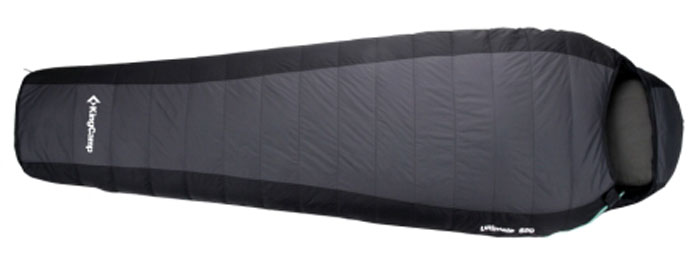 Спальный мешок KingCamp Compact 850L KS3180, правосторонняя молния, цвет: серыйУТ-000055682 Спальный мешок KingCamp Compact 850L KS3180, правосторонняя молния, цвет: серыйУТ-000055682Просторный летный спальник-кокон KingCamp Compact 850L с подголовником, который вполне подойдет рослому и широкоплечему представителю сильной половины человечества. При этом спальный мешок очень легкий (всего 950 г). Синтетический пух Micro Loft, плотностью 90г/м2, обеспечивает хорошую теплоизоляцию, и позволяет даже в прохладные ночи чувствовать себя вполне комфортно.Идеальным вариантом спальник-кокон станет для тех, кто много времени проводит с рюкзаком за плечами. Прочный нейлон, которым покрыт спальник, весьма практичен.Внешний материал: нейлон Ripstop 210T.Внутренний материал: полиэстер 240T.Утеплитель: 1 слой 90 г/м2 Micro Loft.
