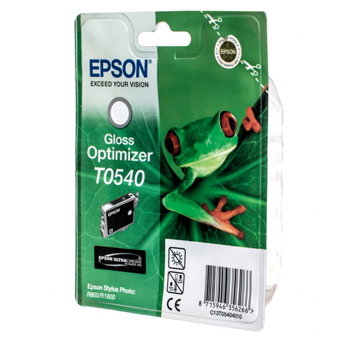 Epson T0540 Gloss Optimizer (C13T05404010) картридж оптимизатор глянца для Stylus Photo R800/R1800