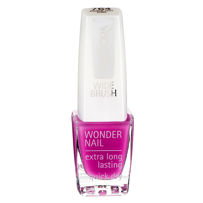 Isa Dora Лак для ногтей Wonder Nail, тон №764 Knock Out Pink, 6 мл220764 Isa Dora Лак для ногтей Wonder Nail, тон №764 Knock Out Pink, 6 мл220764Стойкий и быстро сохнущий лак для ногтей Isa Dora Wonder Nail с широкой кисточкой, покрывающей ногти всего за один штрих.Долго сохраняет свой блеск. Кисточка имеет особую форму, так как каждый ее волосок индивидуально подстрижен, что позволяет избежать полосок при нанесении лака.Товар сертифицирован.