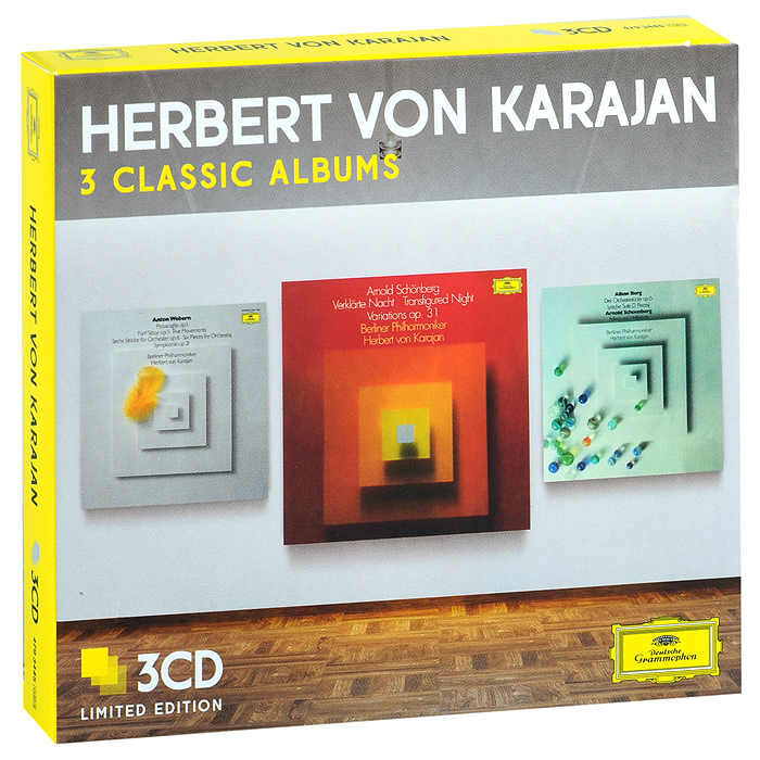 Herbert Von Karajan. 3 Classic Albums. Limiten Edition (3 CD)