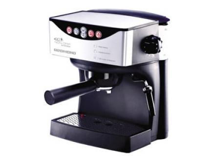 Redmond RCM-1503 КофеваркаRCM-1503 Redmond RCM-1503 КофеваркаRCM-1503Надежная и удобная кофеваркаRedmond RCM-1503с современным, стильным дизайном. Модель оснащена системой электронного управления, что упрощает процесс приготовления горячего ароматного кофе. Также, имеется светодиодная индикация работы, подогреваемая подставка для чашек и отделение для хранения шнура. Допускает 2 режима подогрева и возможность регулирования концентрации кофе. Кофеварка Redmond RCM-1503 функциональна и безопасна. Имеет встроенную защиту от перегрева и функцию автоматического отключения.Светодиодная индикация работы кофеварки Программирование количества воды для кофе Два уровня установки температуры приготовления кофе Отделение для хранения шнура Автоматическое отключение Защита от перегрева Съемная подставка для легкой чистки Индикация включения Подогреваемая подставка для чашек Режим приготовления капучино Режим приготовления эспрессоЦвет: черный + серебристый Емкость для воды: 1 л Максимальное давление: 15 Бар Потребляемая мощность: до 1150 Вт Материал корпуса: металл