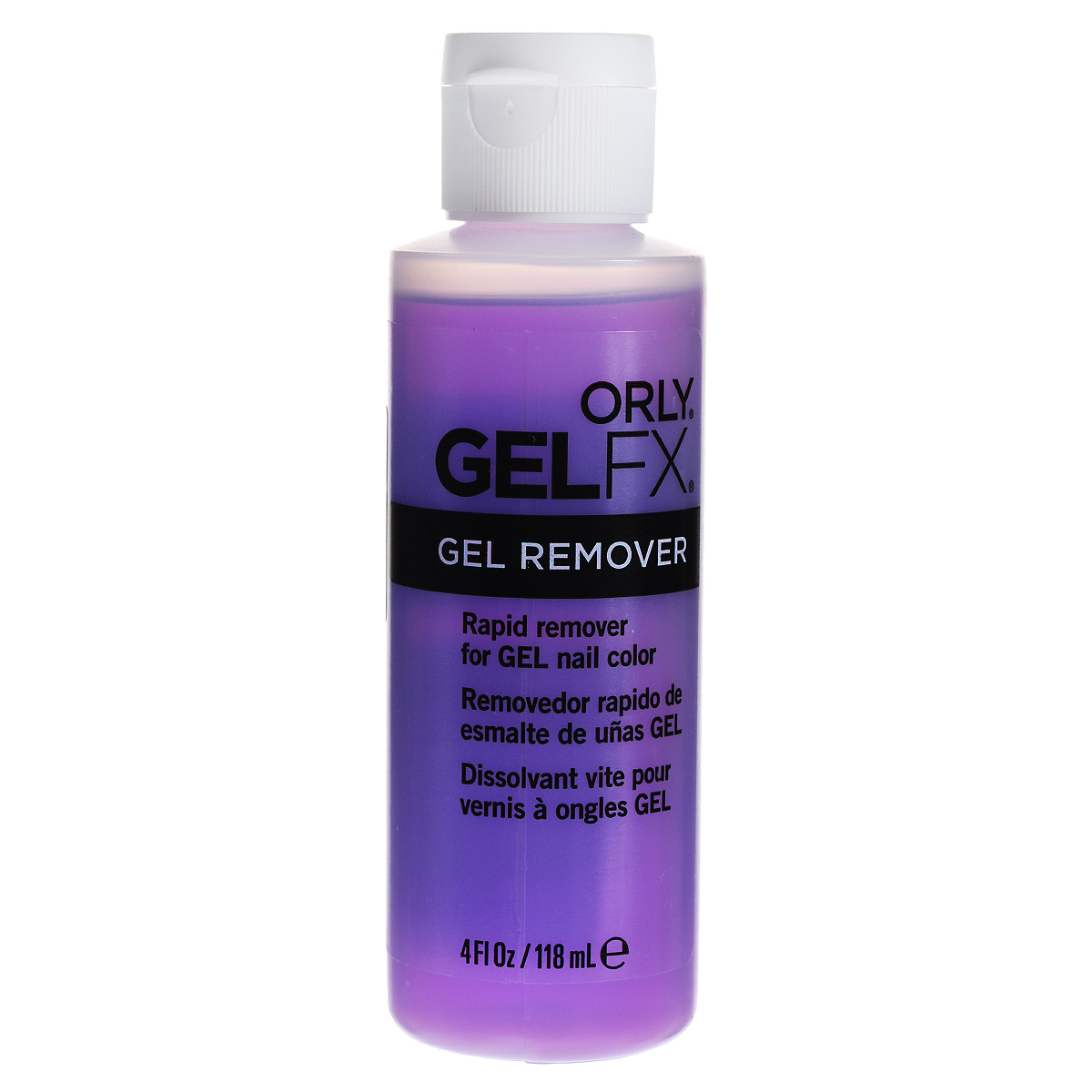 Orly Жидкость для удаления гель-лака Gel Fx Remover, 118 мл33004 Orly Жидкость для удаления гель-лака Gel Fx Remover, 118 мл33004Жидкость для снятия гель-маникюра Gel FX Remover легко и быстро удаляет гелевое покрытие.Способ применения: Процедура удаления покрытия гель-маникюра Gel FX абсолютно проста и безболезненна.Четыре простых шага – и вы можете снова наносить любой понравившийся оттенок гель-маникюра Gel FX.1. Пилочкой c абразивностью 180 ед. полностью удалите верхний слой гель-лака.2. Хорошо пропитайте спонж жидкостью для удаления гель-маникюра Gel FX Remover. Оберните пальцы спонжем и фольгой. 3. Выдержите ногти в течение 10 минут, проверьте, как размягчился гель-маникюр.4. Удалите фольгу со спонжем с пальцев и мягко снимите гель-маникюр с ногтей пушером ORLY Pusher & Remover. Товар сертифицирован.