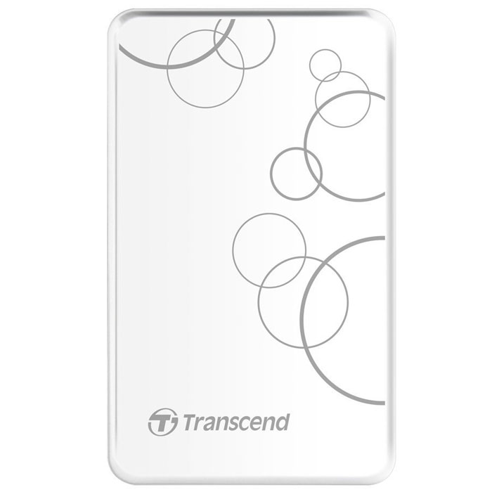 Transcend StoreJet 25A3 1TB, White внешний жесткий диск (TS1TSJ25A3W)