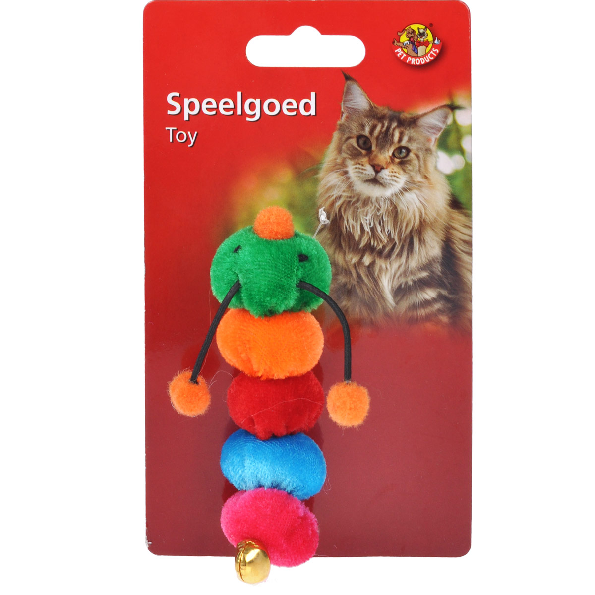 Игрушка для кошек I.P.T.S. Гусеница37608/440502 Игрушка для кошек I.P.T.S. Гусеница37608/440502Забавная игрушка для кошек I.P.T.S. Гусеница состоит из цветных сегментов. Игрушка изготовлена из мягкого плюша. Предназначена для активных игр с кошкой. Такая игрушка привлечет внимание вашего любимца и не оставит его равнодушным.Длина: 9,5 см.