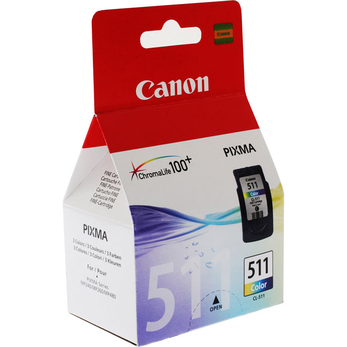 Canon CL-511CMY цветной картридж для струйных МФУ/принтеров